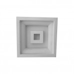 Середник з гіпсу с-98 h120х120мм