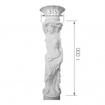 Каріатида з гіпсу Кр-16