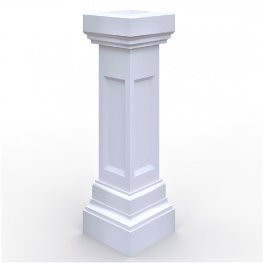 Гіпсова тумба балюстради Тб - 6 h1200 мм