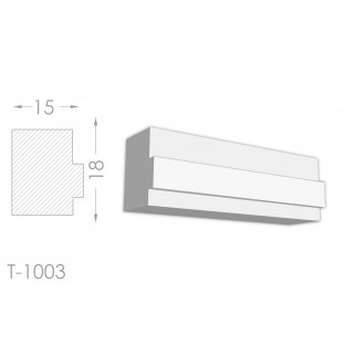 Тяга, молдинг из гипса т-1003