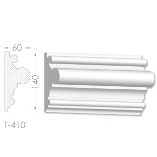 Тяга, молдинг з гіпсу т-410