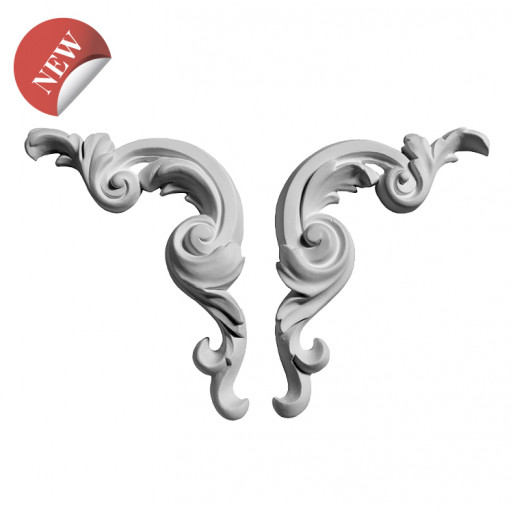 Декоративний кут у-153 (154 * 65 мм)