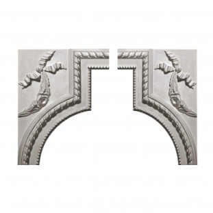 Декоративний кут у-44 h365х230мм