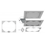 Декоративний кут у-1005  1149х1149х57 мм