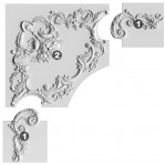 Декоративний кут у-1005  1149х1149х57 мм