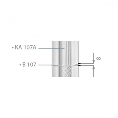 Вал пілястри Ка 107а (В 107)