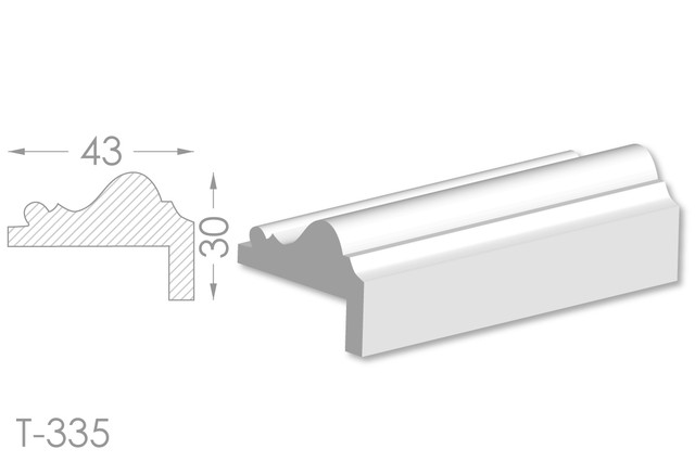 молдинг из гипса т-335 купить украина